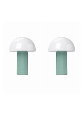 Room Essentials Portable Mushroom Table Lamp - Set of 2